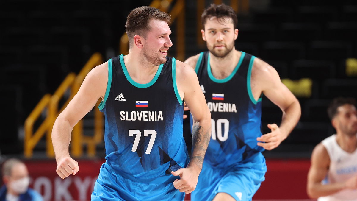 Luka Doncic Sensational In Slovenia S First Ever Olympic Basketball