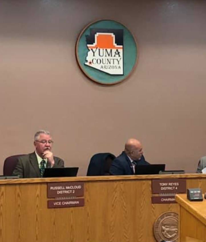 Yuma County Board of Supervisors announces 2020 Chairman KYMA