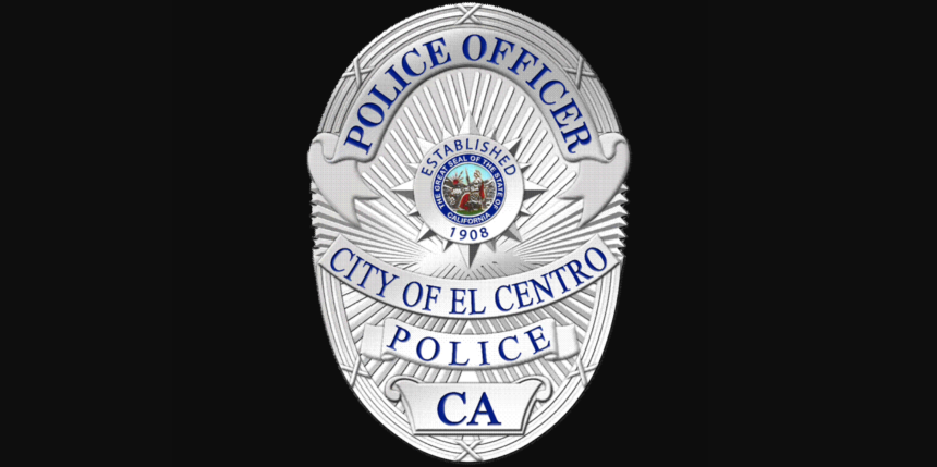 El Centro Police badge.