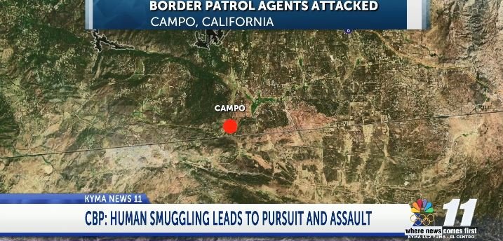 CBP Human smuggling leads to pursuit and assault