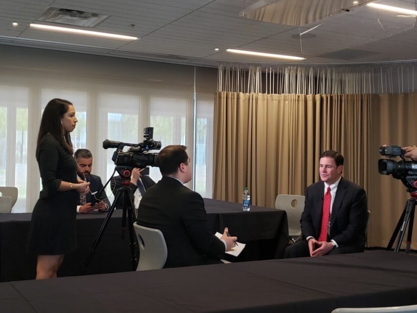 Gov. Doug Ducey sits down with KYMA.