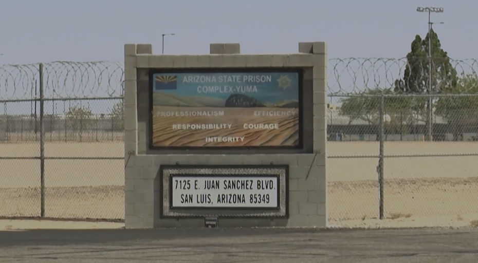 Inmate at Yuma state prison dead after fight - KYMA