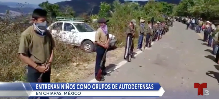 Young boys form armed civilian force in Mexico - KYMA