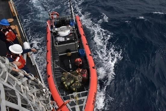 Coast Guard offloads 20,000 lbs of cocaine in San Diego