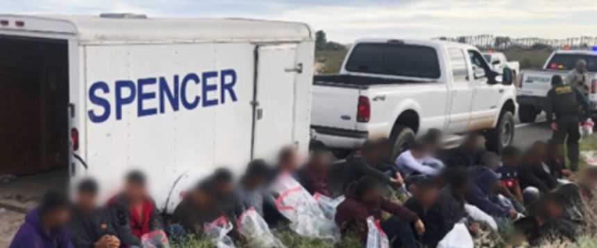 42 PEOPLE WERE FOUND - ATTEMPTING TO BE SMUGGLED INTO THE U-S