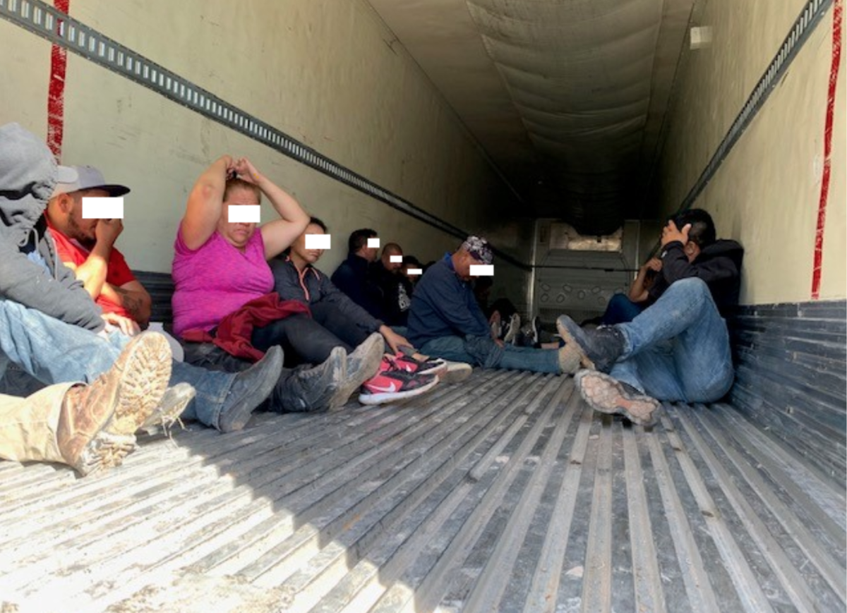 Human smugglers continue use of tractor-trailers to transport migrants ...