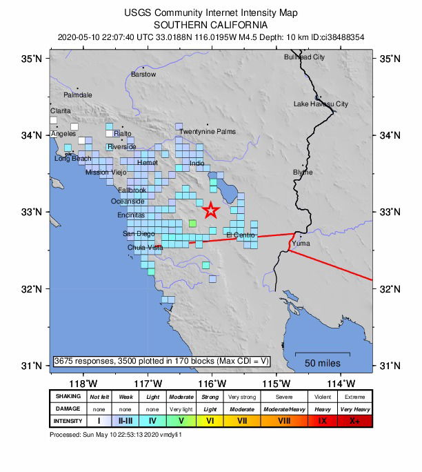 earthquake ocotillo