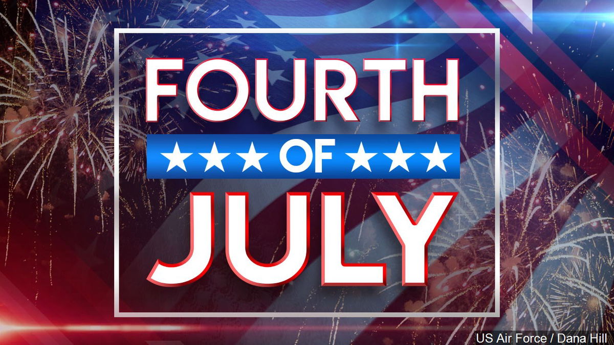 Fourth of July fireworks in Yuma, driveup event KYMA