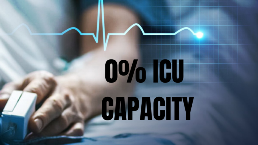 0% ICU CAPACITY