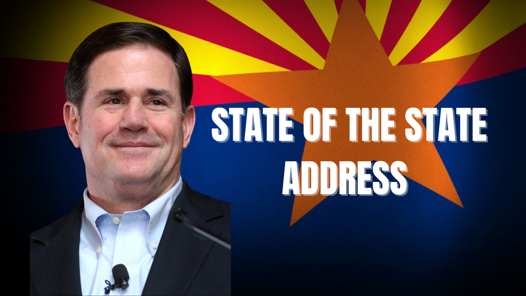 Arizona Governor Doug Ducey delivers State of the State Address KYMA