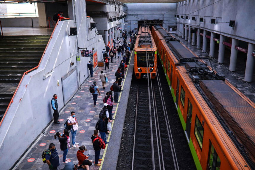 encendio en metro