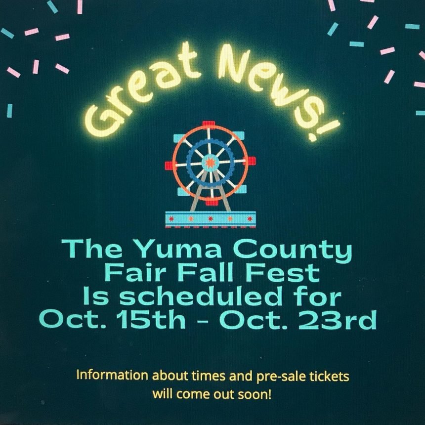 Yuma County Fair announces fall fest KYMA