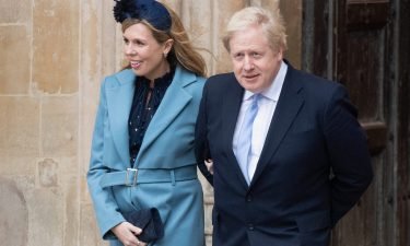 UK Prime Minister Boris Johnson married Carrie Symonds on Saturday. The couple