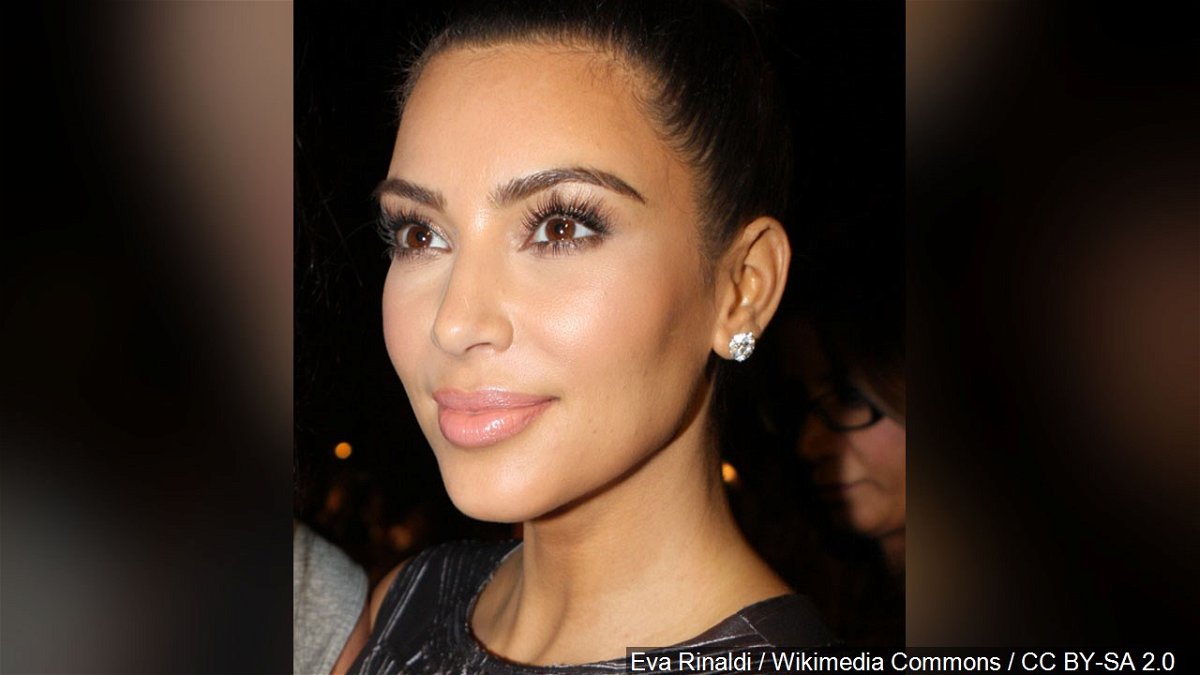 Reality TV star and entrepreneur Kim Kardashian