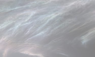 NASA's Curiosity Mars rover spotted these iridescent clouds on March 5.