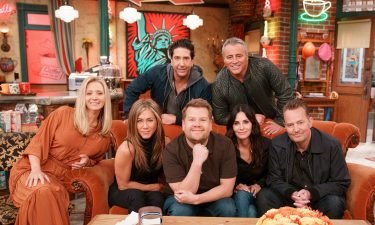 James Corden shared some additional footage of his time with the cast of 'Friends' in a recent episode of his late-night show.