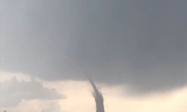 A National Weather Service employee took this photo of the tornado on June 7 in Colorado.