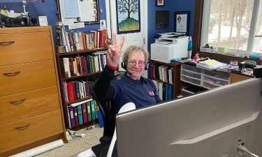 Rev. Pamela Conrad was already working from home on the day the Mars Perseverance rover landed.