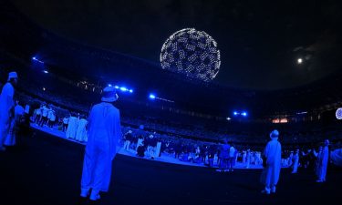 Drones during Opening Ceremony