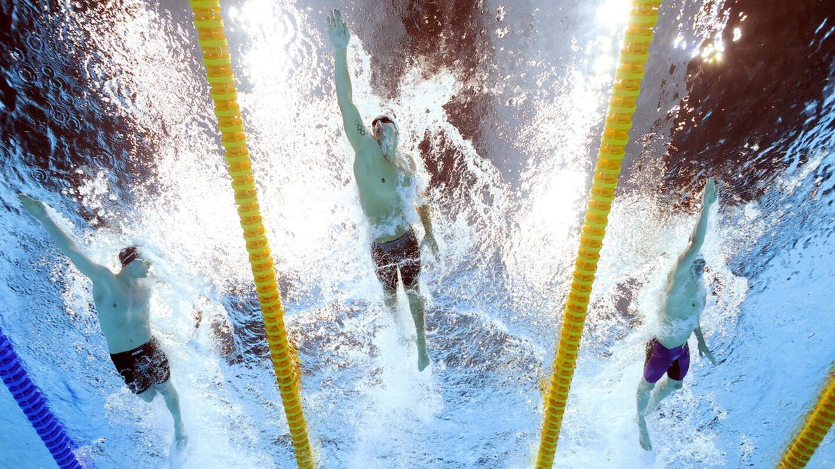 Follow along for all the action from the first swimming finals session of the Tokyo Olympics.