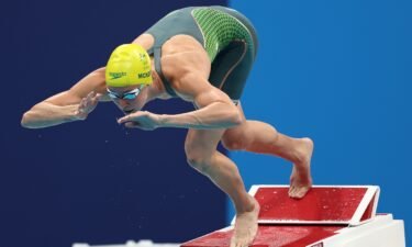 Australia's Emma McKeon at the 2020 Tokyo Olympics