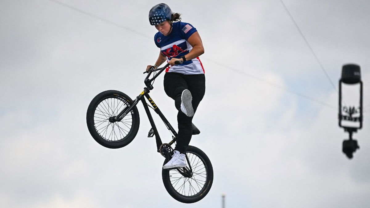 Americans finish 1-2 in women's BMX freestyle seeding round