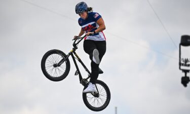 Americans finish 1-2 in women's BMX freestyle seeding round