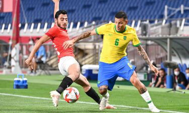 Brazil pushes past Egypt 1-0 to advance to semifinals