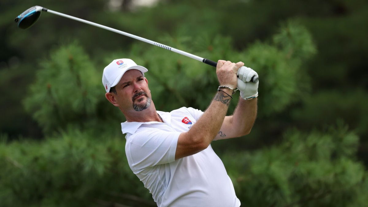 Hear from Rory Sabbatini after completing rainy Round 2