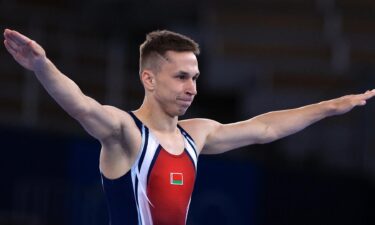 Litvinovich's sensational routine earns him trampoline gold