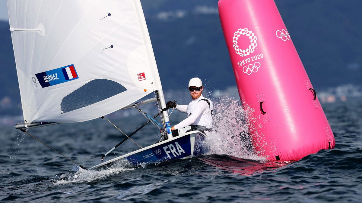 Jean Baptiste Bernaz of France takes men's Laser opener