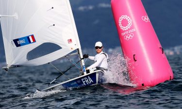 Jean Baptiste Bernaz of France takes men's Laser opener