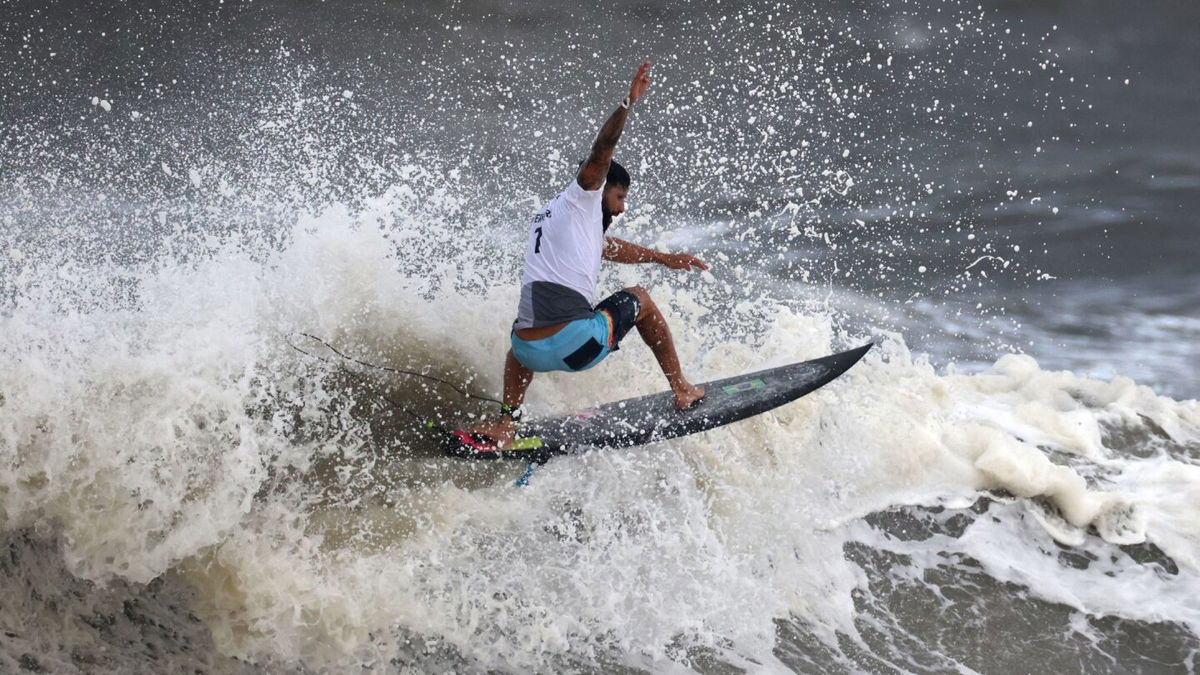 Italo Ferreira wins first Olympic surfing gold medal