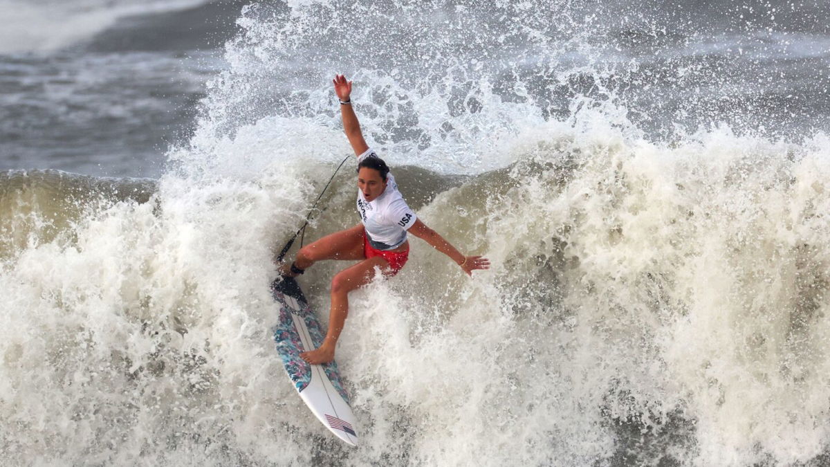 U.S. surfing star Carissa Moore wins first Olympic title