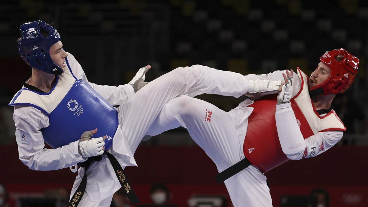 ROC's Khramtsov kicks to men's 80kg taekwondo gold medal