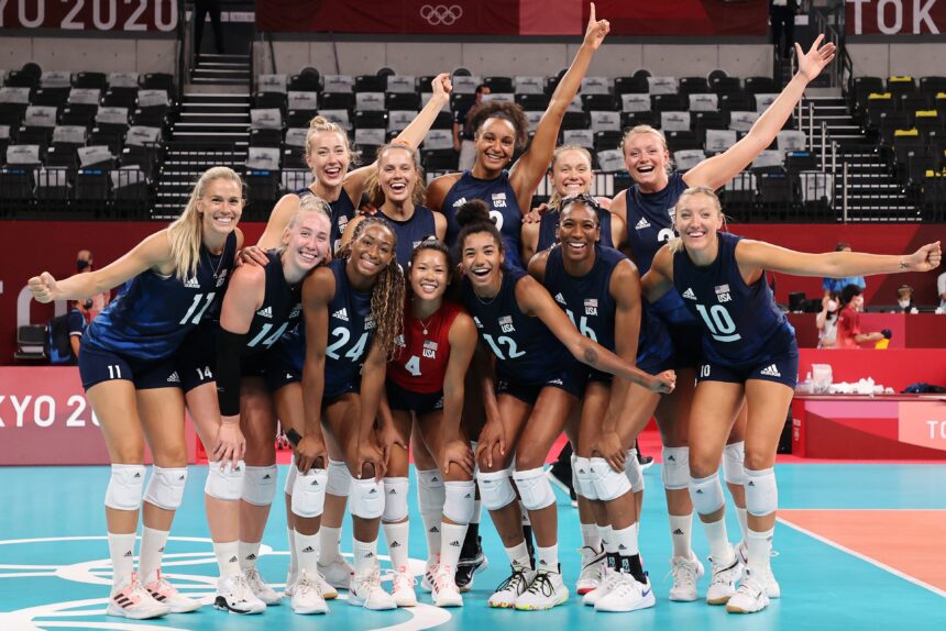 U.s. Women Overcome Argentina In Volleyball Opener - Kyma