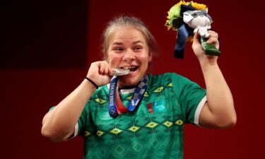 Turkmenistan's Polina Guryeva takes home silver