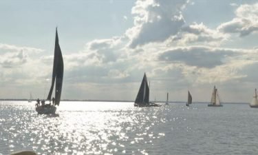 For over 50 years the Bay City Yacht Club has held a racing league every Wednesday night in the summer.