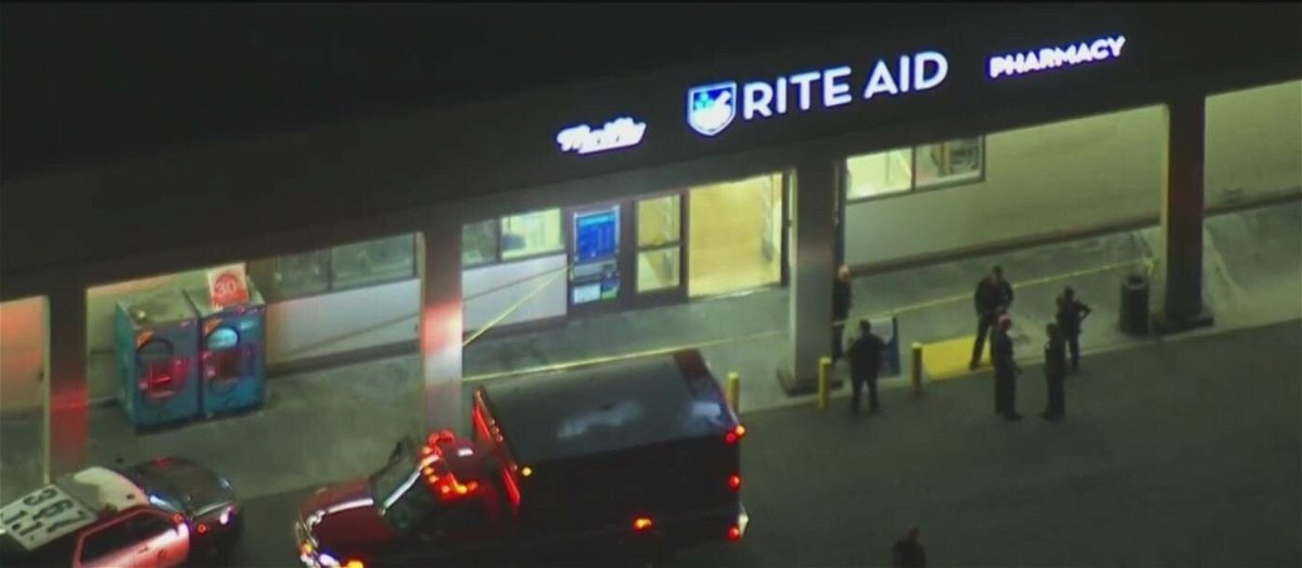 <i>KCAL/KCBS</i><br/>A Rite-Aid employee was shot and killed while trying to stop a shoplifting suspect from escaping a store in the Northeast Los Angeles neighborhood of Glassell Park Wednesday night.