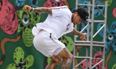 Nyjah Huston competes