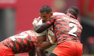 USA men's rugby overcame a blown 12-0 lead to beat Kenya late