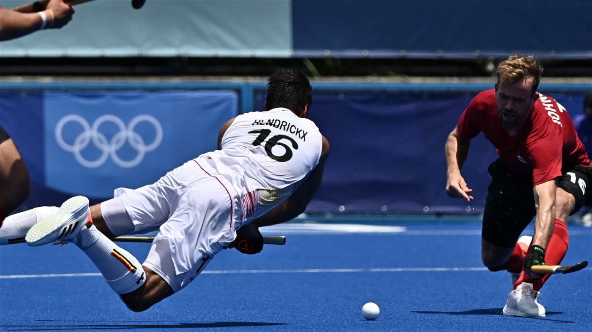 Bemen's field hockey team was flying all over the place while drubbing Canada on Thursdsy at the Tokyo Olympics.lgium's