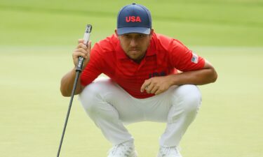 Xander Schauffele at the 2020 Tokyo Olympics