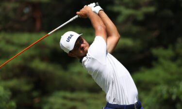 Xander Schauffele at the 2020 Tokyo Olympics