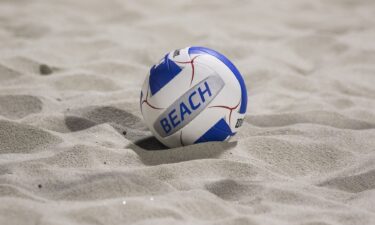 GENERIC BEACH VOLLEYBALL SHOT --during the Division I Team Beach Volleyball State Championships against Fountain Hills at Casteel High School in Queen Creek