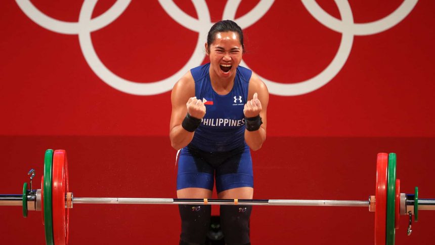 Weightlifter Hidilyn Diaz Wins First Gold Medal For The Philippines - KYMA