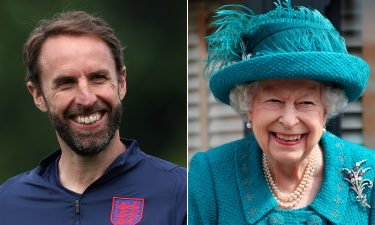 Queen Elizabeth II sent a message of support to England national football team manager Gareth Southgate on Saturday