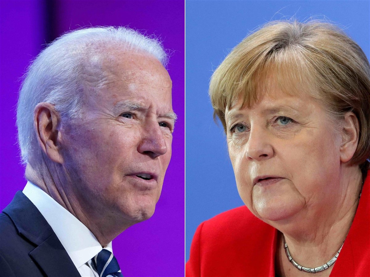 <i>MANDEL NGAN/AFP/POOL/AFP via Getty Images</i><br/>The US announced July 21 that it has reached a deal with Germany that would allow completion of the controversial Nord Stream 2 pipeline opposed by the Biden administration as a 