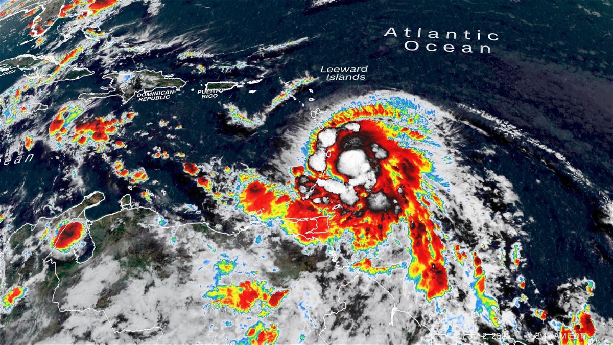 <i>CBC Barbados</i><br/>Elsa strengthens into a hurricane