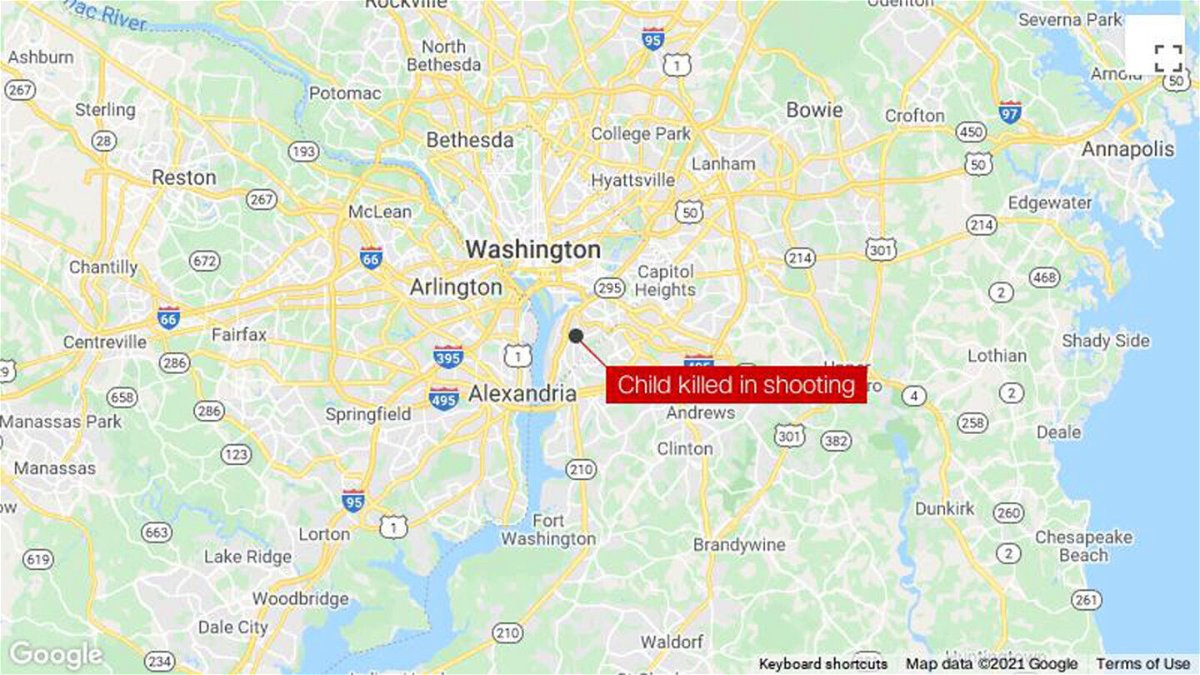<i>Google Maps</i><br/>A 6-year-old girl was killed and five adults were injured in a shooting in Washington